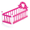 Bino Kolíska s perinkami ružová Bino Kolíska s perinkami ružová