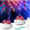 Disko LED svetlá – set 2ks s USB, RGB synchronizácia s hudbou na párty Disko LED svetlá – set 2ks s USB, RGB synchronizácia s hudbou na párty