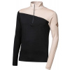 SENSOR MERINO EXTREME UP pánská mikina dl.rukáv zip černá/almond beige - XXL SENSOR MERINO EXTREME UP pánská mikina dl.rukáv zip černá/almond beige - XXL