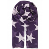 Šatka - Beckksondergaard biela, biela, fialová bavlna (MA164 - Beckksondergaard - jemný šál) Šatka - Beckksondergaard biela, biela, fialová bavlna (MA164 - Beckksondergaard - jemný šál)