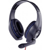 Gembird GHS-05-B Headset otevřená (On Ear) kabelová stereo černá, modrá regulace hlasitosti Gaming Gembird GHS-05-B Headset otevřená (On Ear) kabelová stereo černá, modrá regulace hlasitosti Gaming