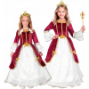 KOSTÝM PRINCEZNÁ KRÁĽOVNÁ PRE DIEVČATÁ KOSTÝM KARNEVAL 128 KOSTÝM PRINCEZNÁ KRÁĽOVNÁ PRE DIEVČATÁ KOSTÝM KARNEVAL 128