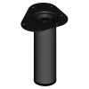 Element System nábytková noha / 6 x 20 cm / nosnosť 75 kg / oceľ / čierna Element System nábytková noha / 6 x 20 cm / nosnosť 75 kg / oceľ / čierna