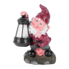 Solárna lampa trpaslík s lampášom 17x16x27cm, 1 LED, AA Solárna lampa trpaslík s lampášom 17x16x27cm, 1 LED, AA