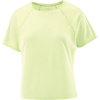 Salomon SHAKEout Air Cropped Running Tee Womens Lime 10 (S) Salomon SHAKEout Air Cropped Running Tee Womens Lime 10 (S)