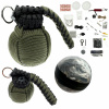 SÚPRAVA NA PREŽITIE SURVIVAL KIT GRANÁT PARACORD 28M 38V1 KRESADLO BUSHCRAFT SÚPRAVA NA PREŽITIE SURVIVAL KIT GRANÁT PARACORD 28M 38V1 KRESADLO BUSHCRAFT