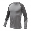 SENSOR MERINO IMPRESS pánske tričko s dlhým rukávom, šedá/maori Veľkosť: M SENSOR MERINO IMPRESS pánske tričko s dlhým rukávom, šedá/maori Veľkosť: M