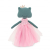 Žabka Fiona v růžičkových šatech od firmy ORANGE TOYS (Fiona the Frog, Pink Dress with Roses- 29 cm ) Žabka Fiona v růžičkových šatech od firmy ORANGE TOYS (Fiona the Frog, Pink Dress with Roses- 29 cm )