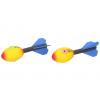Teddies Šipka házecí pěnová - pískající - 16 cm Teddies Šipka házecí pěnová - pískající - 16 cm