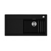 Blanco Etagon XL 6 S - Silgranitový drez, 100x51 cm, s pojazdmi, InFino, čierna 528092 Blanco Etagon XL 6 S - Silgranitový drez, 100x51 cm, s pojazdmi, InFino, čierna 528092