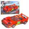 Konštrukčné kocky Auto Robot 2v1 Červený pohon 329 dielov Konštrukčné kocky Auto Robot 2v1 Červený pohon 329 dielov