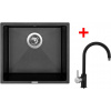 Sinks Frame 457 Metalblack + Vitalia GR Sinks Frame 457 Metalblack + Vitalia GR