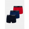 Lacoste priliehavé boxerky bavlnené s elastanom pánske 3-pak Lacoste priliehavé boxerky bavlnené s elastanom pánske 3-pak