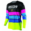 FREEGUN STRIPE MX dres neon žlto/modro/ružový FREEGUN STRIPE MX dres neon žlto/modro/ružový
