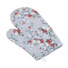 Bellatex s.r.o. Chňapka Dita 28 × 18 cm 66/402 kvety na sivej Bellatex s.r.o. Chňapka Dita 28 × 18 cm 66/402 kvety na sivej