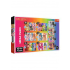 Trefl Trefl Puzzle 10v1 - Kolekcia módnych bábik / MGA Rainbow high Trefl Trefl Puzzle 10v1 - Kolekcia módnych bábik / MGA Rainbow high