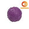 HRAČKA PRE PSOV REGULAR SQUEAKIES gumená loptička s hrotmi, pískacia, fialová 9 cm HRAČKA PRE PSOV REGULAR SQUEAKIES gumená loptička s hrotmi, pískacia, fialová 9 cm