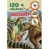 Kniha nálepiek 120 ks dinosaury Kniha nálepiek 120 ks dinosaury