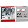 Svorky Novus 24/6 DIN super x 1000 (4009729003688) Svorky Novus 24/6 DIN super x 1000 (4009729003688)