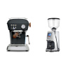 Ascaso Dream PID, Anthracite + Eureka Atom Specialty 65, chrome Ascaso Dream PID, Anthracite + Eureka Atom Specialty 65, chrome