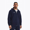 Under Armour mikina s kapucňou UA Rival Fleece FZ Hoodie-BLU 1379767-410 Under Armour mikina s kapucňou UA Rival Fleece FZ Hoodie-BLU 1379767-410