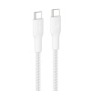 Belkin BOOST CHARGE™ PRO USB-C/USB-C kabel 240W, 3m, bílý - odolný Belkin BOOST CHARGE™ PRO USB-C/USB-C kabel 240W, 3m, bílý - odolný