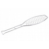 BBQ Opekač na rybu 58x14cm drev. rukoväť BBQ Opekač na rybu 58x14cm drev. rukoväť