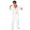 Kostým Elvis, biely overal Kráľ Popu L/XL Kostým Elvis, biely overal Kráľ Popu L/XL