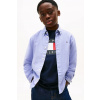 Detská košeľa Tommy Hilfiger KB0KB10192.128.176.PPY2 modrá 128 Detská košeľa Tommy Hilfiger KB0KB10192.128.176.PPY2 modrá 128