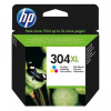 HP originál ink N9K07AE, HP 304XL, Tri-color, 300str., 7ml HP originál ink N9K07AE, HP 304XL, Tri-color, 300str., 7ml