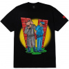 pánske tričko HUF UNLAWFUL TEE Black L pánske tričko HUF UNLAWFUL TEE Black L