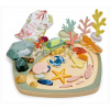 Drevená didaktická skladačka morský svet My Little Rock Pool Tender Leaf Toys 33 dielov v textilnej taške od 3 rokov TL8486 Drevená didaktická skladačka morský svet My Little Rock Pool Tender Leaf Toys 33 dielov v textilnej taške od 3 rokov TL8486