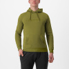 Castelli 23559 LOGO HOODIE 346 defender zelená -M Castelli 23559 LOGO HOODIE 346 defender zelená -M