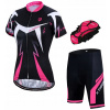 CYKLISTICKÝ DRES S NOHAVICAMI DÁMSKY ELASTICKÝ GÉLOVÝ MTB X-TIGER PRO L CYKLISTICKÝ DRES S NOHAVICAMI DÁMSKY ELASTICKÝ GÉLOVÝ MTB X-TIGER PRO L