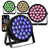 BeamZ sada 4 BCC240 LED PAR - PAR reflektor s 27x 4W LED - RGBW - Vrátane diaľkového ovládania BeamZ sada 4 BCC240 LED PAR - PAR reflektor s 27x 4W LED - RGBW - Vrátane diaľkového ovládania