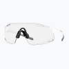 Slnečné okuliare Oakley Cybr Dyno matné biele/čierne až čierne iridiové fotochromatické okuliare Slnečné okuliare Oakley Cybr Dyno matné biele/čierne až čierne iridiové fotochromatické okuliare