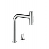 Hansgrohe Dřezová baterie Metris Select M71 s vytahovací sprškou chrom 73818000 Hansgrohe Dřezová baterie Metris Select M71 s vytahovací sprškou chrom 73818000
