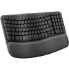 Bezdrôtová klávesnica Logitech Wave Keys CZ/SK, čierna 920-012307 Bezdrôtová klávesnica Logitech Wave Keys CZ/SK, čierna 920-012307