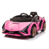 ELJET Detské elektrické auto Lamborghini Sian ružový/pink - Růžová ELJET Detské elektrické auto Lamborghini Sian ružový/pink - Růžová