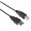 PREMIUMCORD Kabel USB 2.0 A-B propojovací 1m, barva černá ku2ab1bk PREMIUMCORD Kabel USB 2.0 A-B propojovací 1m, barva černá ku2ab1bk
