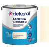 Latexová farba na steny Dekoral 2,5 l kamienková pláž polomatná Latexová farba na steny Dekoral 2,5 l kamienková pláž polomatná