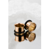 Rosegold oceľový tunel s gumičkou Veľkosť: 14 mm Rosegold oceľový tunel s gumičkou Veľkosť: 14 mm