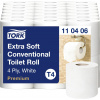 TORK toaletní papír T4-System Kleinrollen Toilettenpapier 4-lag T4 110406 Počet vrstev: 4 vrstev 42 ks TORK toaletní papír T4-System Kleinrollen Toilettenpapier 4-lag T4 110406 Počet vrstev: 4 vrstev 42 ks