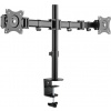 Polohovatelný držiak ULTRADESK SKELETON Double pre 2 monitory, 16KG, svorka a priechodka stola, 17 Polohovatelný držiak ULTRADESK SKELETON Double pre 2 monitory, 16KG, svorka a priechodka stola, 17