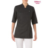 Giblor's MIRKA, blúza dámska pre wellness & beauty.-2XL-čierna Giblor's MIRKA, blúza dámska pre wellness & beauty.-2XL-čierna