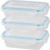 Dóza MagicHome Lunchbox set YH375, obdĺžniková, sada 3 ks, 400 ml, 162x111x51 mm Dóza MagicHome Lunchbox set YH375, obdĺžniková, sada 3 ks, 400 ml, 162x111x51 mm