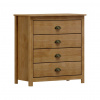 IDEA nábytok Komoda 4 zásuvky TOPAZIO dub IDEA nábytok Komoda 4 zásuvky TOPAZIO dub
