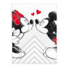Herding Disney Fleece Deka Mickey & Minnie Mouse 150 x 200 cm Herding Disney Fleece Deka Mickey & Minnie Mouse 150 x 200 cm