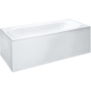 LAUFEN Solutions pravouhlá vaňa akrylátová (s konštrukciou a ľavým L panelom), odtok v strede, 1800 x 800 x 620 mm, biela, H2245050000001 LAUFEN Solutions pravouhlá vaňa akrylátová (s konštrukciou a ľavým L panelom), odtok v strede, 1800 x 800 x 620 mm, biela, H2245050000001