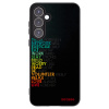Picasee silikónový čierny obal pre Samsung Galaxy A55 5G A556B - Motto života Picasee silikónový čierny obal pre Samsung Galaxy A55 5G A556B - Motto života